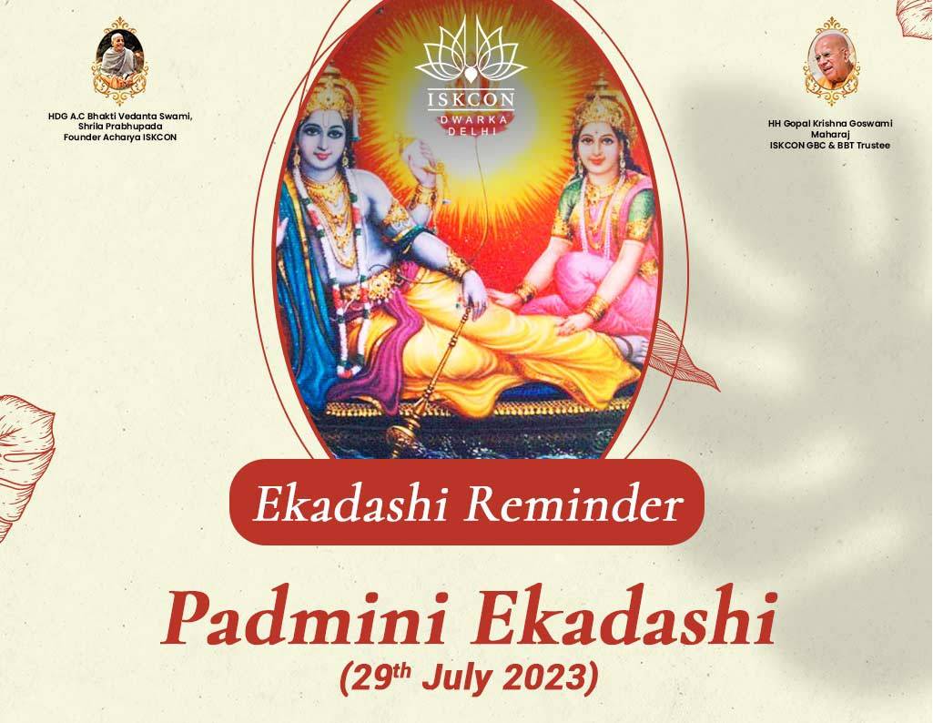 Glories And Celebration of Padmini Ekadashi ISKCON Dwarka